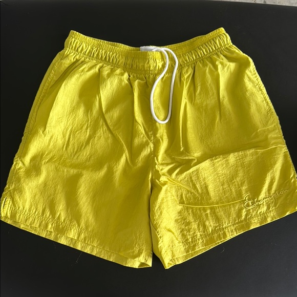 Champion Yellow Athletic Shorts - Picture 1 of 5